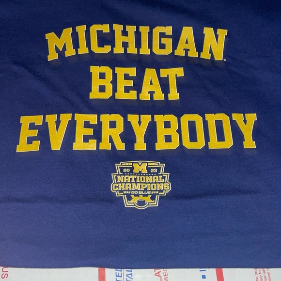 Michigan State championship T-shirt “Beat Everybody “ - Picture 2 of 4